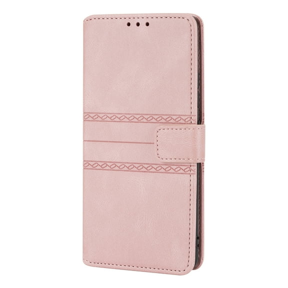 Wallet Case for Samsung Galaxy A12 5G with Cash Holder Card Slots Stand Long Lanyard Crossbody Phone Cover, Durable PU Leather Shockproof Protective Case for Samsung Galaxy A12 5G 6.5 Inch,Pink