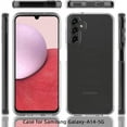 thumbnail image 2 of for Galaxy A14 5G Case Samsung A14 5G Case with 2* Screen Protector Premium Clear Back Panel + TPU Bumper Cover for Samsung Galaxy A14 5G（YKL Clear）, 2 of 7