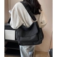 thumbnail image 3 of Kukuzhu Canvas Hobo Bags Message Bag Women Casual Crossbody Shoulder Bag Chic Large Handbag, 3 of 7