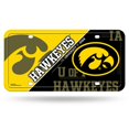 thumbnail image 1 of Iowa Hawkeyes Metal License Plate, 1 of 1