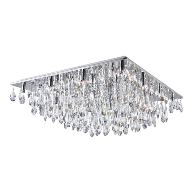CWI Lighting Bianca 20 Lumières Montage Affleurant avec Finition Chrome