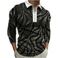 thumbnail image 1 of DPTALR Chemise Slim Slim à Imprimé Revers à Manches Longues pour Homme, 1 of 5
