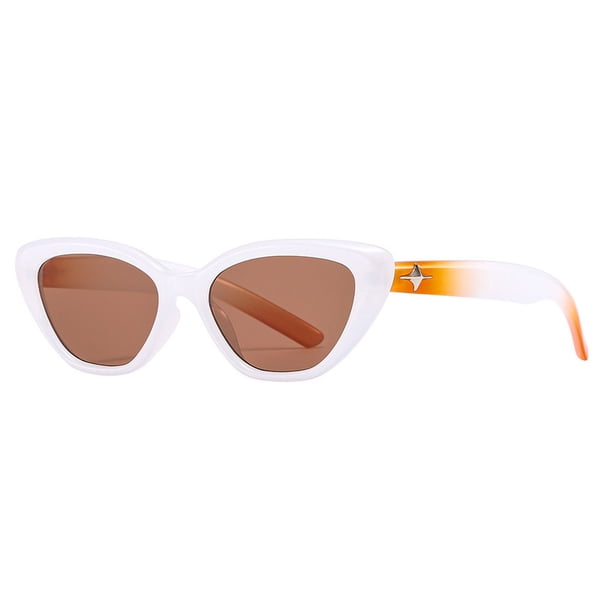 Las gafas de sol de gama alta francesas del nicho forman las gafas de sol del ojo de gato, hechas de PC