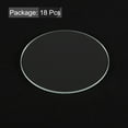 thumbnail image 5 of Uxcell 18pcs Watch Crystal Glass Lens, 40mm Flat Round Glasses Replacement Parts for Watchmaker Repair, Clear, 5 of 7