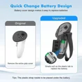thumbnail image 3 of Silicone Cover Set Compatible with Oculus/Meta Quest 3S, VR Accessories for Meta Quest 3S, Protective Cover Set Includes Controller Grip Cover, Face Cover, VR Shell Cover, 3 of 6