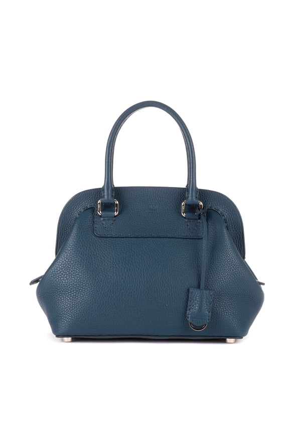 Pre-Owned Fendi Navy Adele Handbag Grained calfskin