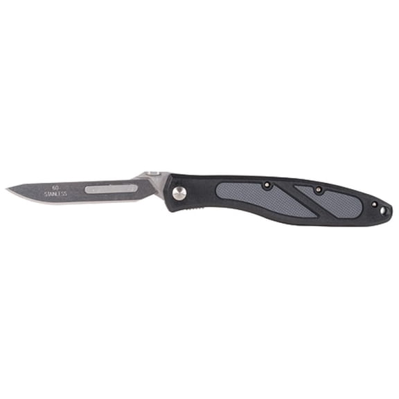 HAVALON PIRANTA FIELD KNIFE 2.75" STAINLESS STEEL REPLACEABLE POLYMER BLK