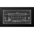 thumbnail image 2 of Harper, Ethan 24x14 Black Modern Framed Museum Art Print Titled - Vintage Streetcar II, 2 of 5