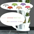 thumbnail image 3 of CHUANK Bacs à Plantes Soucoupes Roulantes avec Roues Support à Roulettes Robuste pour Plante en Pot Plateau de Base à Rouleau sous-Verre Rond avec Roulettes pour Intérieur Extérieur, 3 of 5