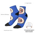 thumbnail image 5 of Women's Men's Minnesota Logo Lightweight Ventilation Quarter Ankle Socks, 5 of 7