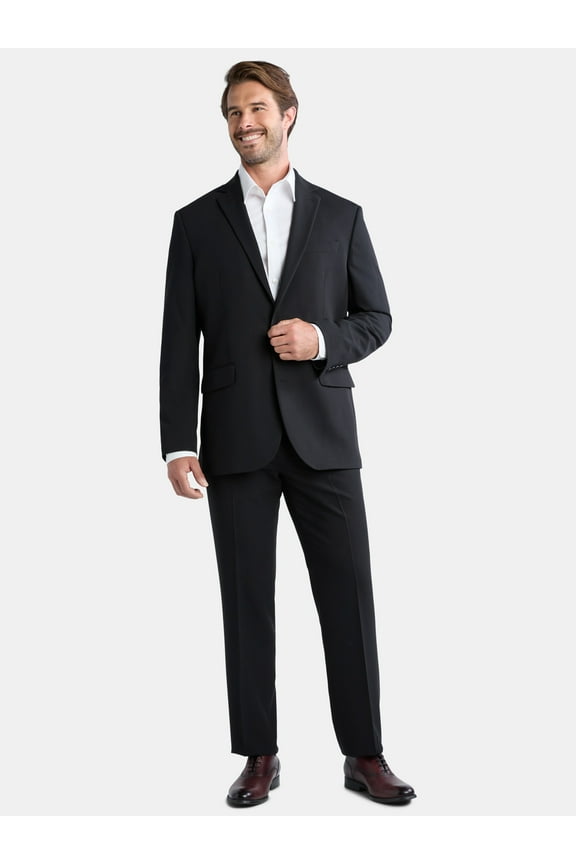 Men's Comfort Stretch Suit Set, 2-Piece, Sizes S-2XL