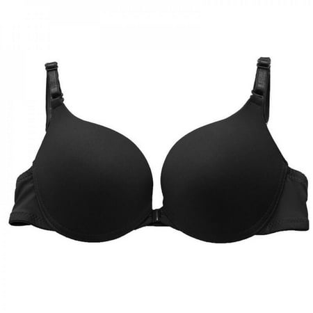 

Clearance Brand Wire Free Plunge Bra Women Front Closure One Piece Padded Seamless Bralette Women Lingerie Underwear Push Up Bras