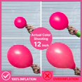 thumbnail image 3 of Kit de guirnalda de globos rosa intenso PartyWoo de 140 piezas, 18-5 pulgadas, 3 of 7