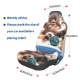 thumbnail image 2 of Lsque Playful Cat Pattern Car Seat Covers for Front Seats , Waterproof Seat Covers for Cars, Sporty Front Seat Covers,Car Seat Cover Protector Front Seats, 2 of 5