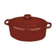 thumbnail image 2 of Cuisinart Chef's Classic Enameled Cast Iron 5.5 Quart Oval Covered Casserole, 2 of 2