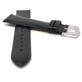 thumbnail image 2 of 20mm Slim, Glossy, Womens' Leather Watch Band Strap, 2 of 7
