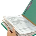 thumbnail image 7 of Smead® End-Tab Classification Folders, With SafeSHIELD Fasteners, 8 1/2" x 11", 2 Divider, 2 Partition, 100% Recycled, Green, Pack Of 10, 7 of 7