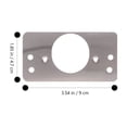 thumbnail image 2 of Yueyihe 8pcs Door Reinforcement Plate Front Deadbolt Cover Door Strike Plate Filler, 2 of 8