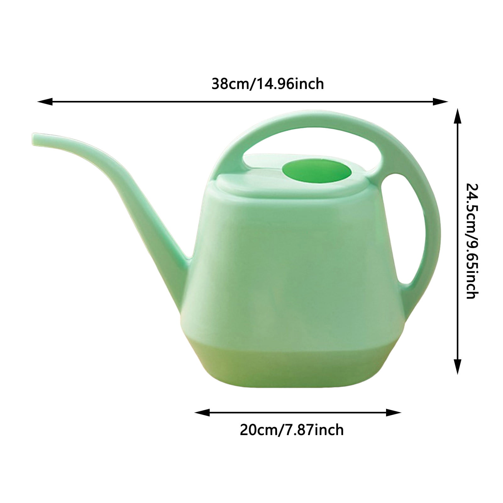 Musatteng 2-in-1 Detachable Shower & Watering Can System - 1 Gallon ABS Set with 5 Spray Modes, for Indoor/Outdoor Use (Floral Design)