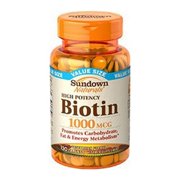 Sundown Naturals High Potency Biotin 1000 Mcg Tablets - 120 Ea