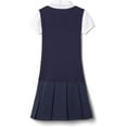 thumbnail image 4 of French Toast Girls 4-14 2-in-1 Pleated Dress (Navy 14), 4 of 7