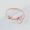 Rose Gold, variant on Personalized Custom Name Ring Heart Fashion 14K Yellow Gold Resizable Couple Rings Girlfriend Gift Charm Jewelry