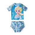 thumbnail image 1 of Traje de baño Disney Frozen Elsa de 2 piezas tipo tankini para niñas, 1 of 8