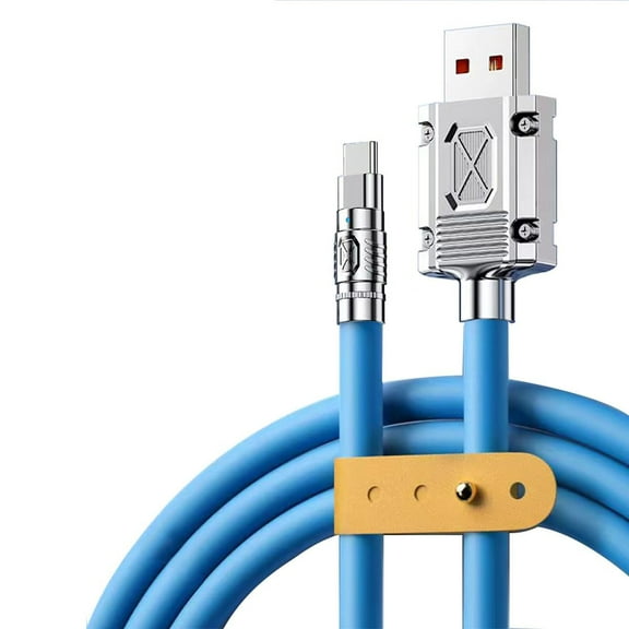 USB C Charger Cable 5FT, USB A to USB C Fast Charging Cord Compatible with Samsung Galaxy S23/S22/S21, Note10/9, Smartphone with USB C Port, USB Devices, Blue