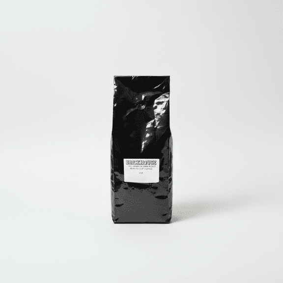 Brickhouse 100% Arabica Dark Roast Whole Bean Coffee, 2LB, Bean To Cup