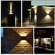 thumbnail image 5 of Lámpara de pared LED para interiores y exteriores, lámpara de pared blanca cálida con ángulo de haz ajustable, 12W, IP65, resistente al agua, iluminación de pared de 2700K Xemadio LN-2256, 5 of 5