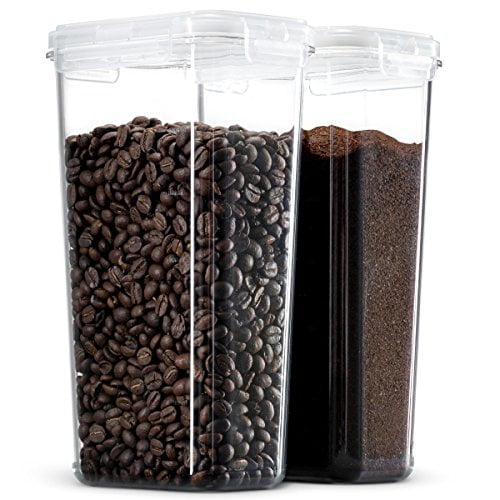Komax Hikips Food Storage Airtight Coffee Containers 43 Once, Set
