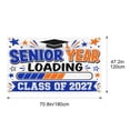 thumbnail image 3 of Class of 2027 Graduation Flags Classroom, Polyester Large Banner Decorations, Easy Hang Store Transport Flag, S*chool Group Celebration Indoor Outdoor Display, 3 of 6