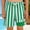 Green, variant on Zecgelong Boys Girls Swim Trunks Double Striped Print Beach Shorts Summer Pool Wear Black Size 2-3 Years