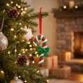 thumbnail image 4 of Christmas Decorations, 16 Pcs Candy Cane Ornaments Set for Christmas Tree, Shatterproof Mini Candy Christmas Decor for Xmas Tree Home Decorations, 4 of 6