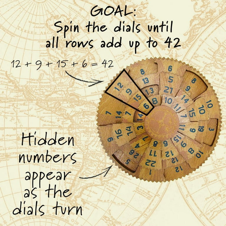 Pure Genius Acorn Brainteaser Puzzle - Wooden Assembly Puzzle For Adults & Kids, Desk Display