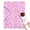 Pink Breast Cancer, variant on Pink Breast Cancer Awareness Pattern Blanket,Comfortable Soft Flannel Throw Blanket,All Season,Warm Lightweight Blankets for Sofa Bed Couch Living Room Chair,30"x40"