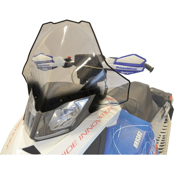 PowerMadd  13441; Cobra Windshield X-Tall Xp Snowmobile Clr / Black Snowmobile X-Tall Height 20-inch