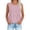 Pink, variant on Otntypg Womens Summer Tops Striped Tank Top Lightweight Casual Cotton Linen Shirts Loose Fit Spring Crewneck Sleeveless Shirts Yellow L