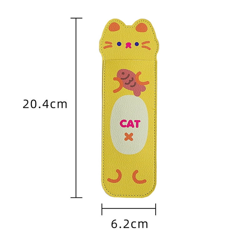 Little Animal Stand-Up Pencil Case – Raspberry Stationery