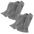 thumbnail image 4 of 10pcs Microfiber Towel Quick Dry Strong Water Absorbent Soft Cleaning Cloth 30 x 30cm Grey, 4 of 6
