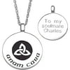 Personalized Planet Anam Cara Sterling Silver Pendant
