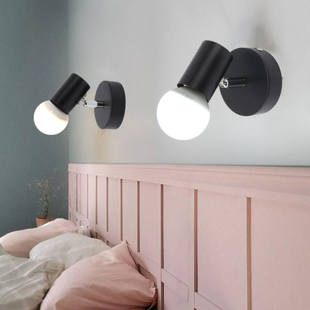 Aplique De Pared, Lámpara De Pared, ángulo Ajustable De 85 A 265 V, 60 W, Hierro Para Techo