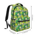 thumbnail image 2 of Fotbe Cartoon Koala Bear and Leaf Pattern Casual Backpack for School, Travel, and Outdoor Activities - Durable, Lightweight, and Comfortable, 2 of 5