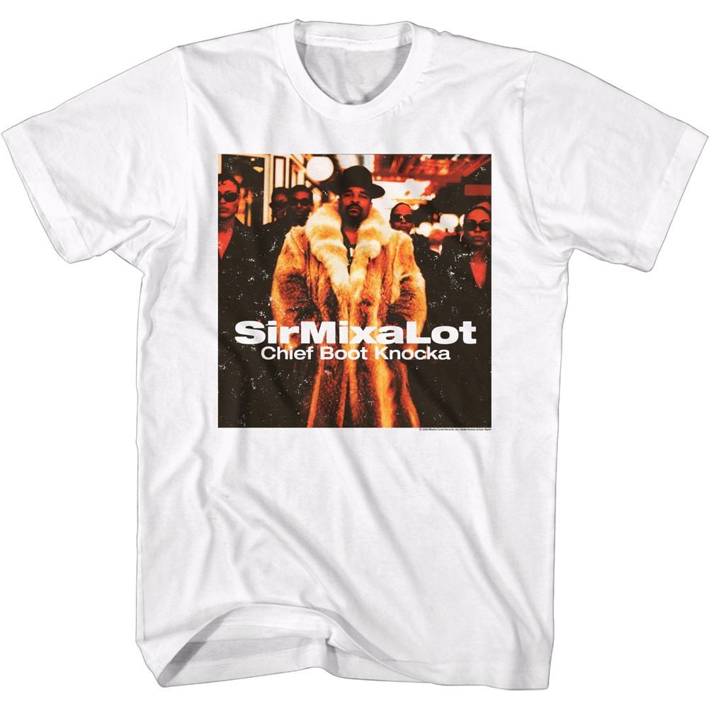 Sir Mix A Lot Chef Botte Knocka Blanc T-Shirt pour Adulte 5TG