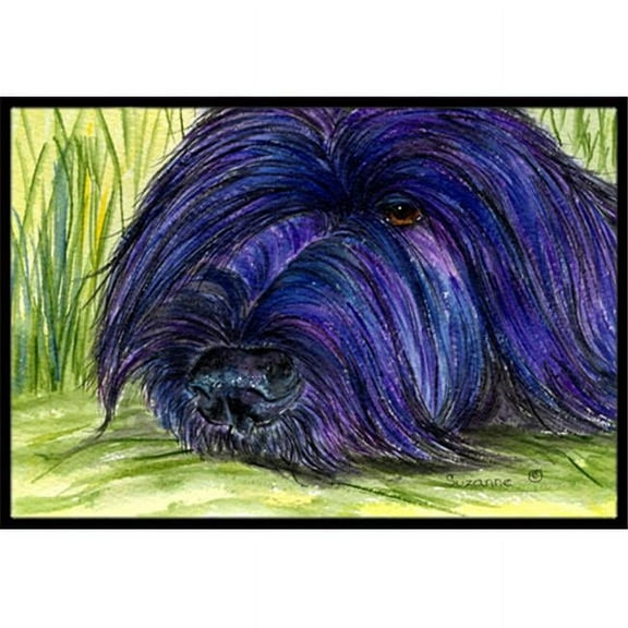 18 x 27 in. Briard Indoor Outdoor Doormat