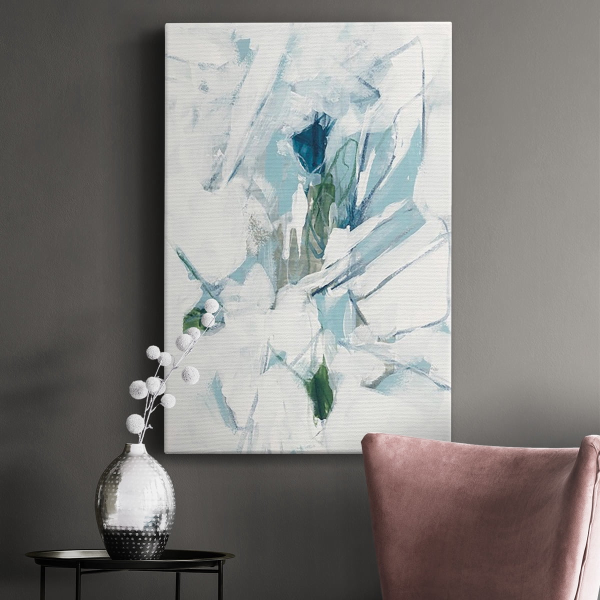 Ice Cavern IV Premium Gallery Wrapped Canvas - Ready to Hang