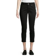 Time and Tru Women's Core Mid Rise Capri Pants