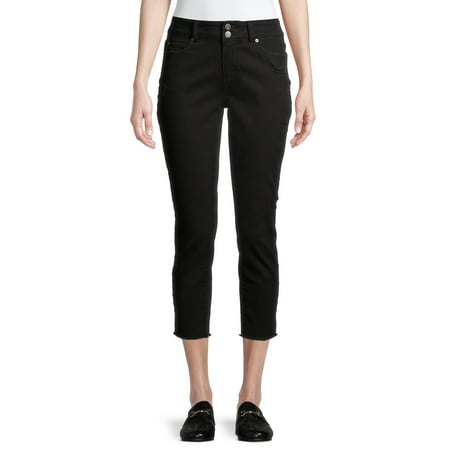 Time and Tru Women's Core Mid Rise Capri Pants