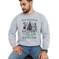 thumbnail image 4 of Funny Deck These Halls Sweatshirt for Women and Men Trendy Christmas Sweater Gray Sweatshirt Adult Small, 4 of 4
