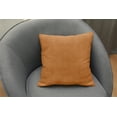 thumbnail image 7 of A1HC Hypoallergenic Down Alternative Decorative Throw Pillow, 24x24 in, Square, Pack of 1, Brown Derby, 7 of 7